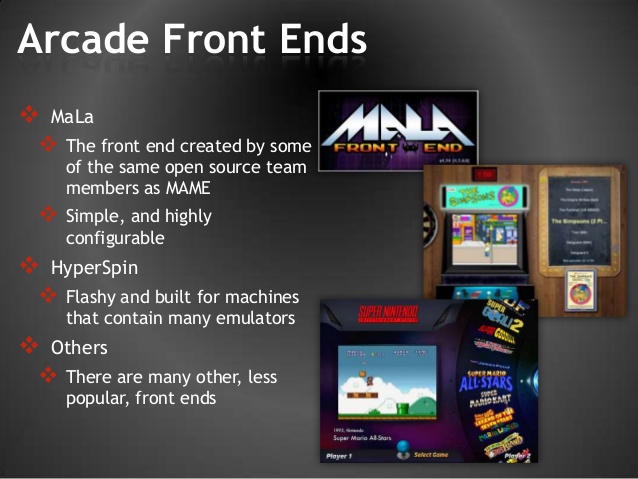 Mame front end for mac